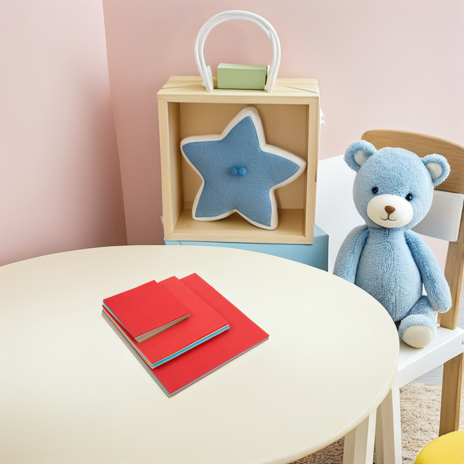300Pcs Vibrant Colored Card Pa - Art Craft Using Paper 评论和价格