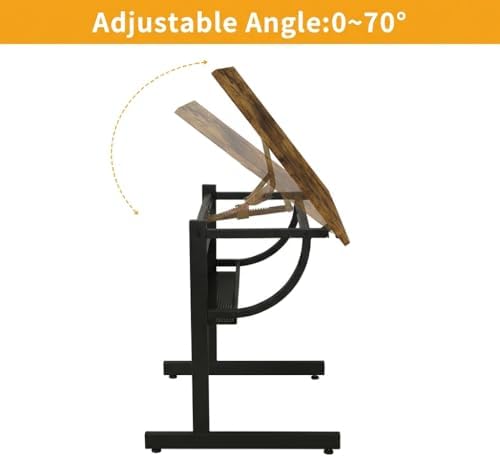 Adjustable Art Desk with Stora - Art & Craft Tape 评论和价格