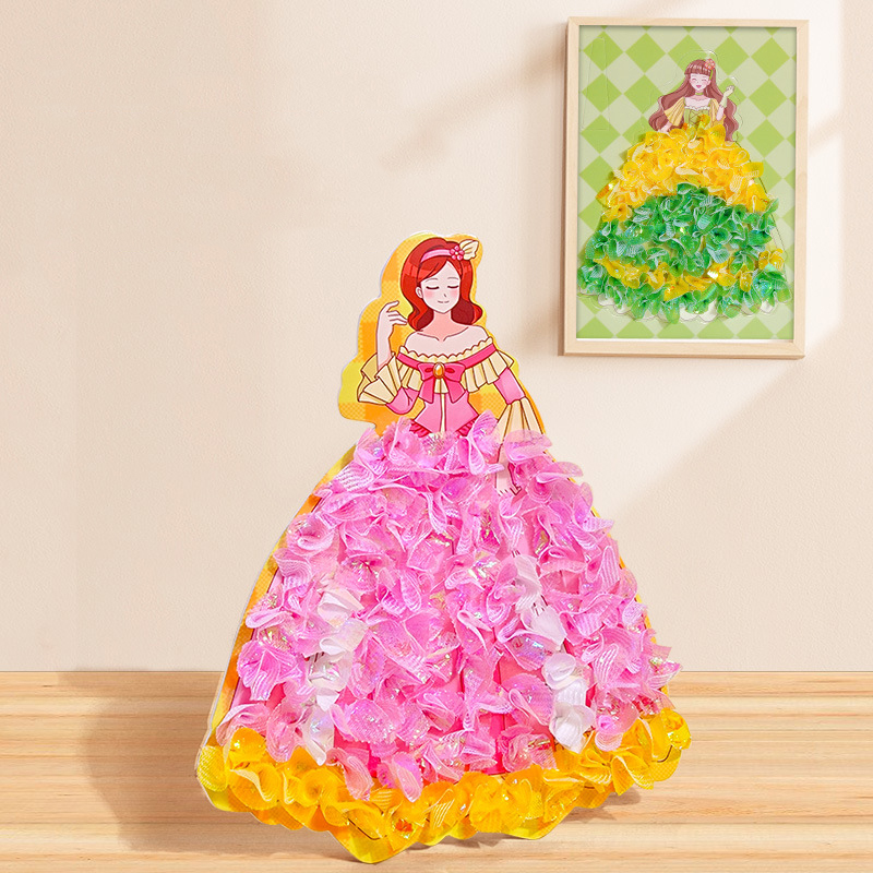 Children's Fabric Art Craze Po - Art Craft Rainbow 评论和价格