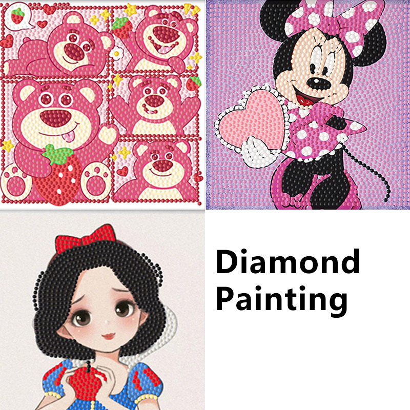 Disney Minnie, Lotso, Snow Whi - Art Craft Disney 评论和价格