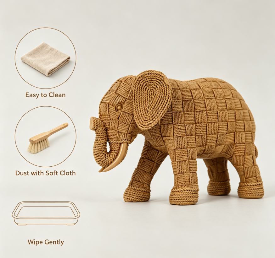 Home Decoration Resin Crafts W - Art Craft Elephant 评论和价格