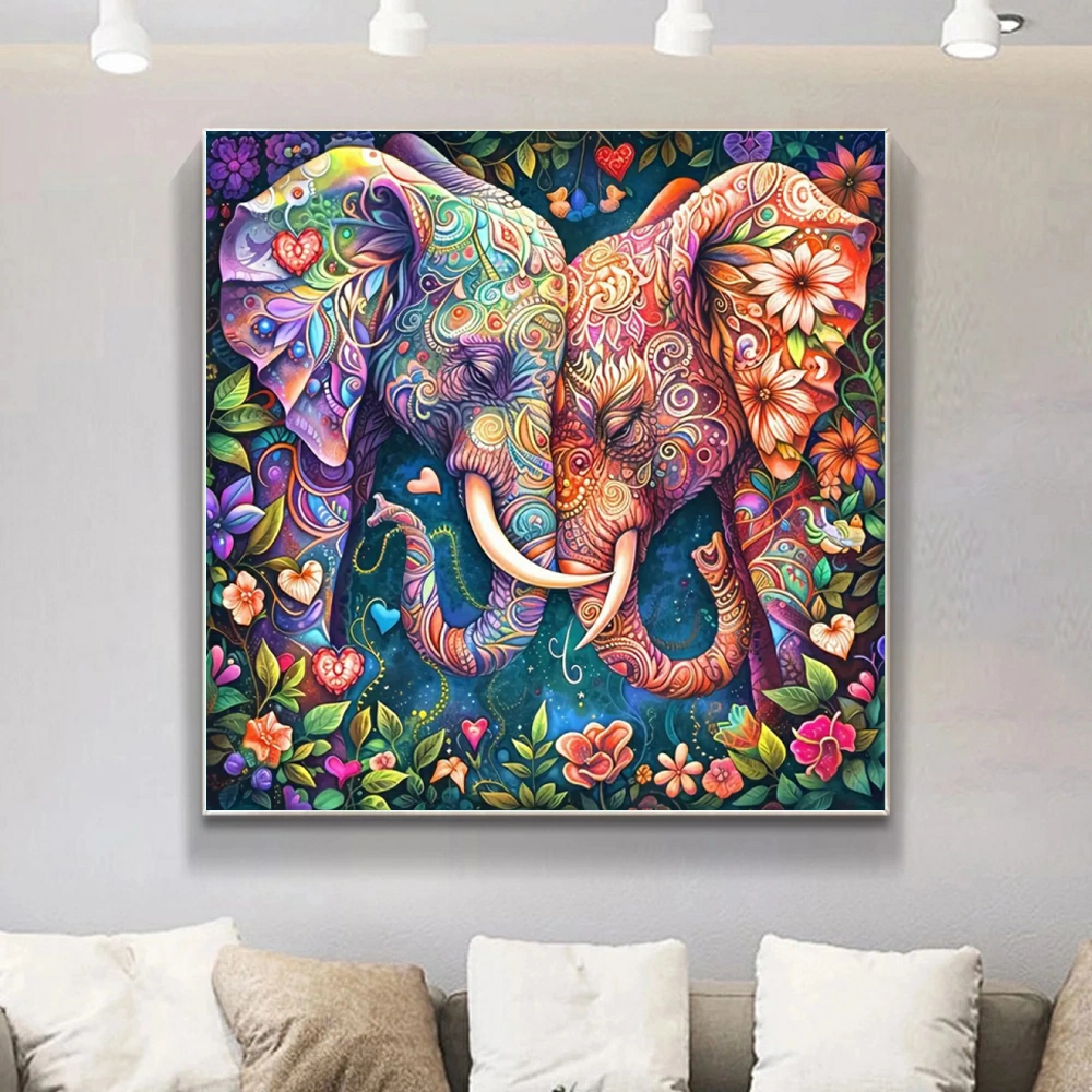 DIY Diamond Painting Kit Anima - Art Craft Elephant 评论和价格