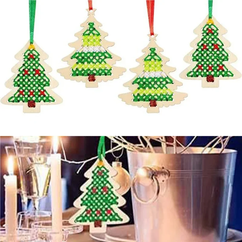 High-quality 12SETS DIY Sewing - Art Craft Christmas Tree 评论和价格
