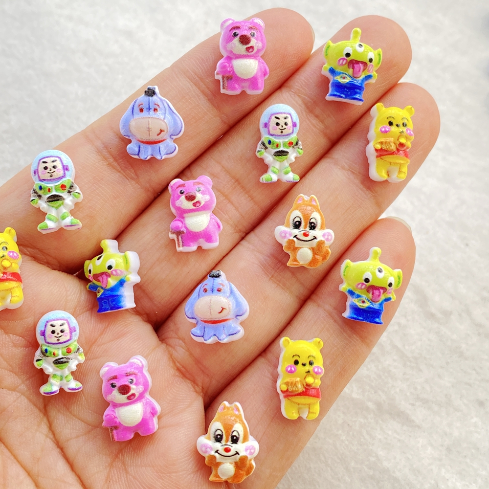 30Pcs Mixed Nail Art Resin Car - Art Craft Disney 评论和价格
