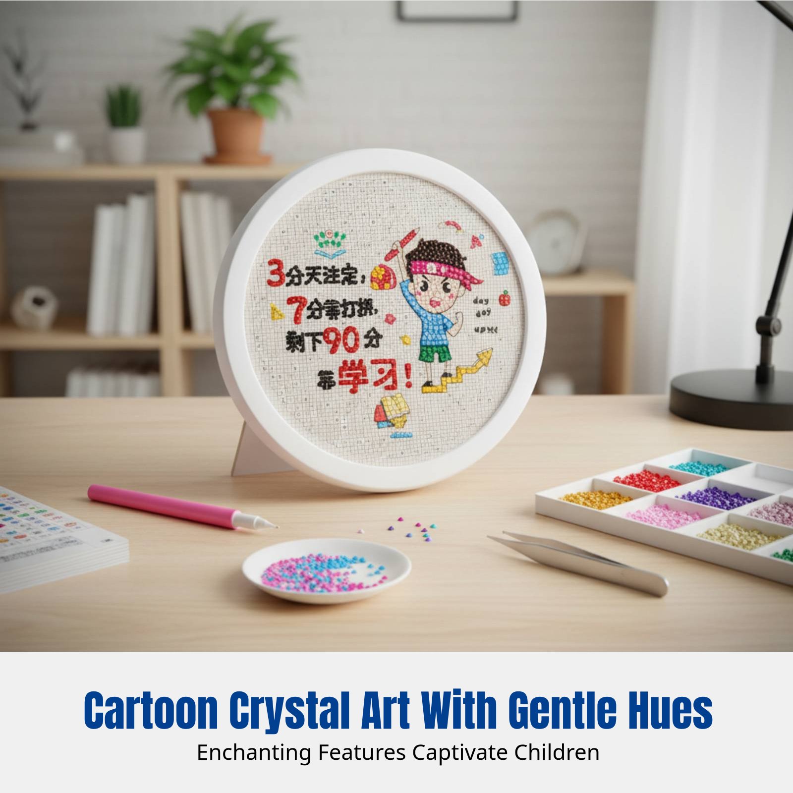 Kids' DIY Motivational Crystal - Art Craft Kits 评论和价格