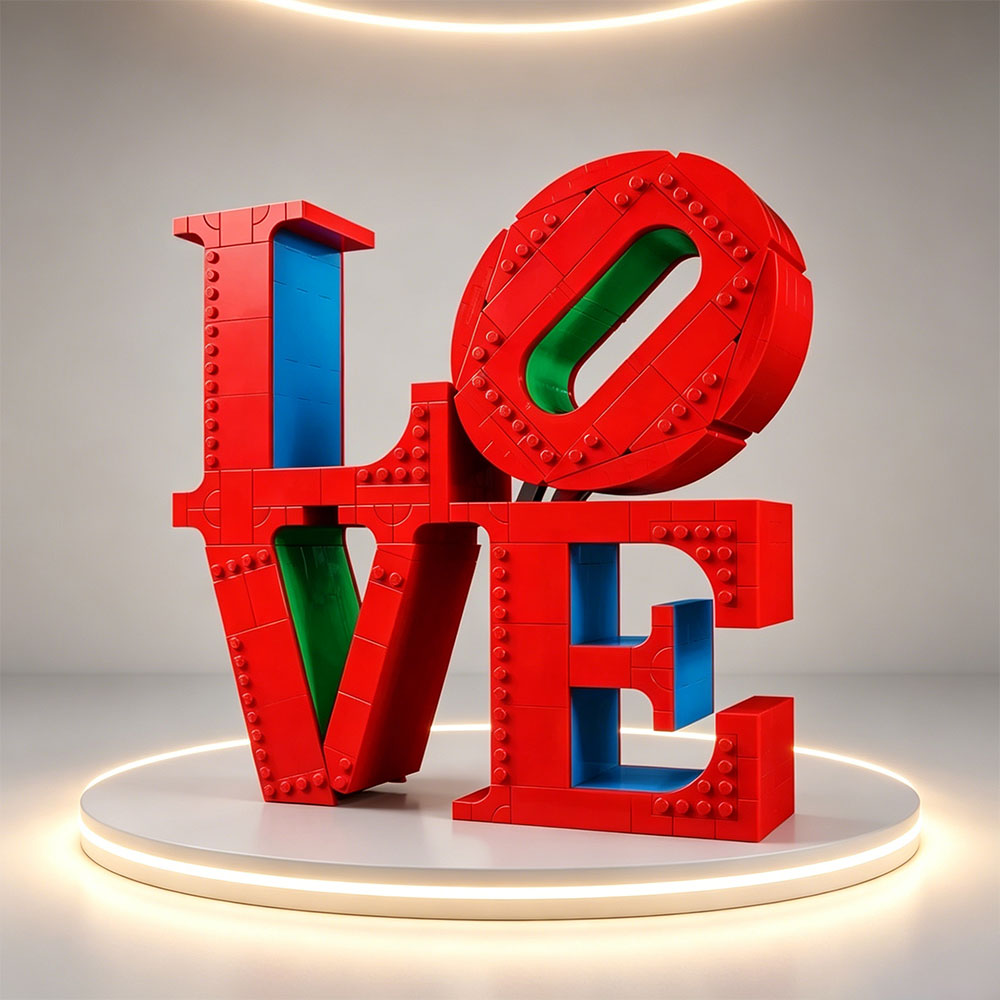 ART Display Crafts Brick LOVE  - Art Craft Disney 评论和价格