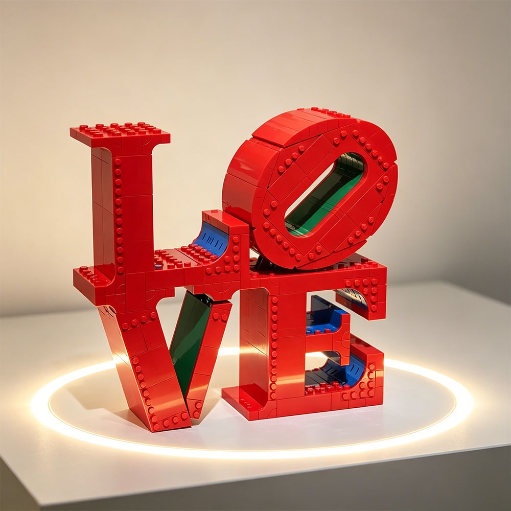 ART Display Crafts Brick LOVE  - Art Craft Disney 评论和价格