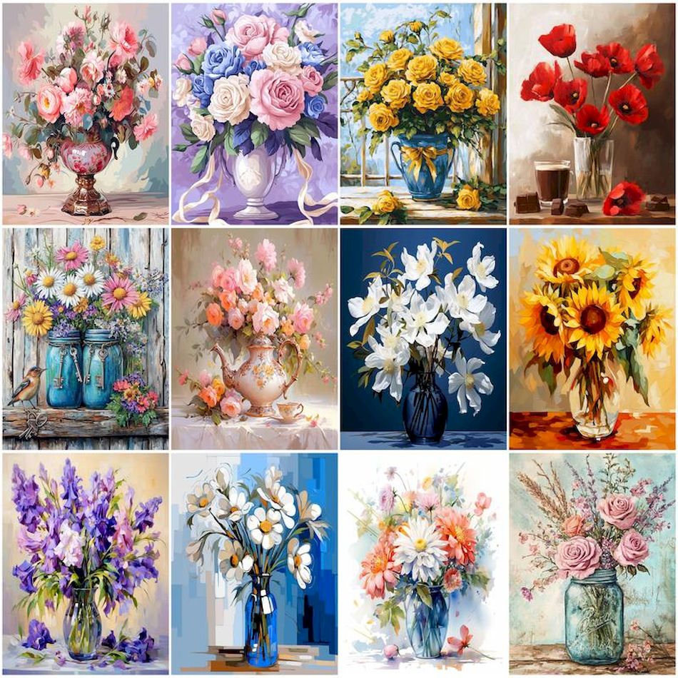 RUOPOTY Painting By Numbers On - Art Craft Room 评论和价格