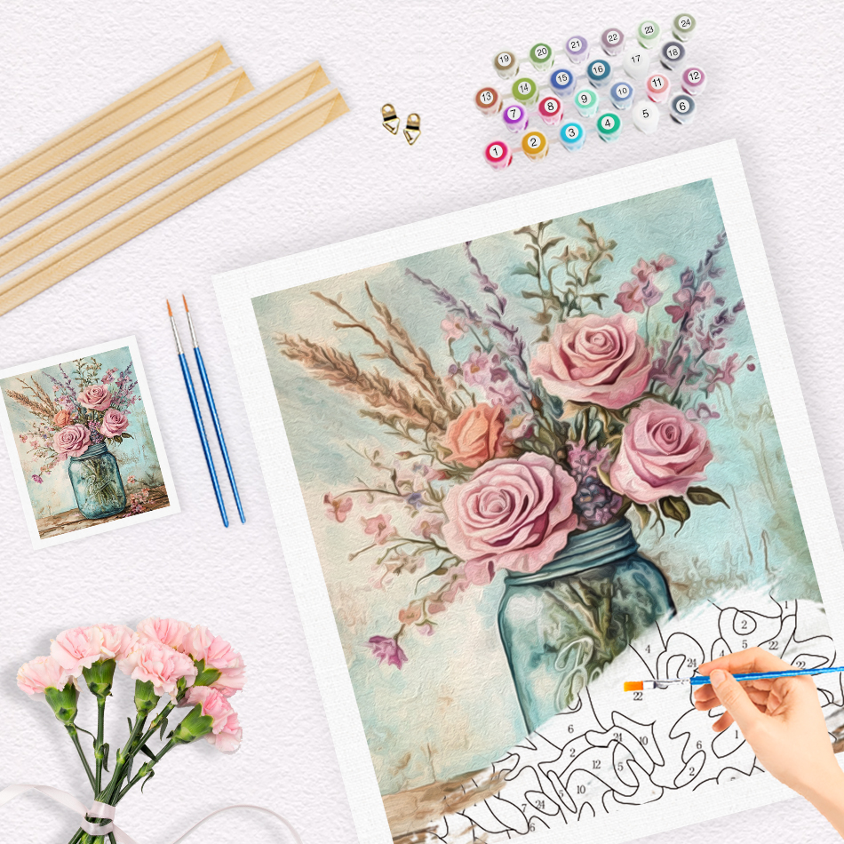 RUOPOTY Painting By Numbers On - Art Craft Room 评论和价格