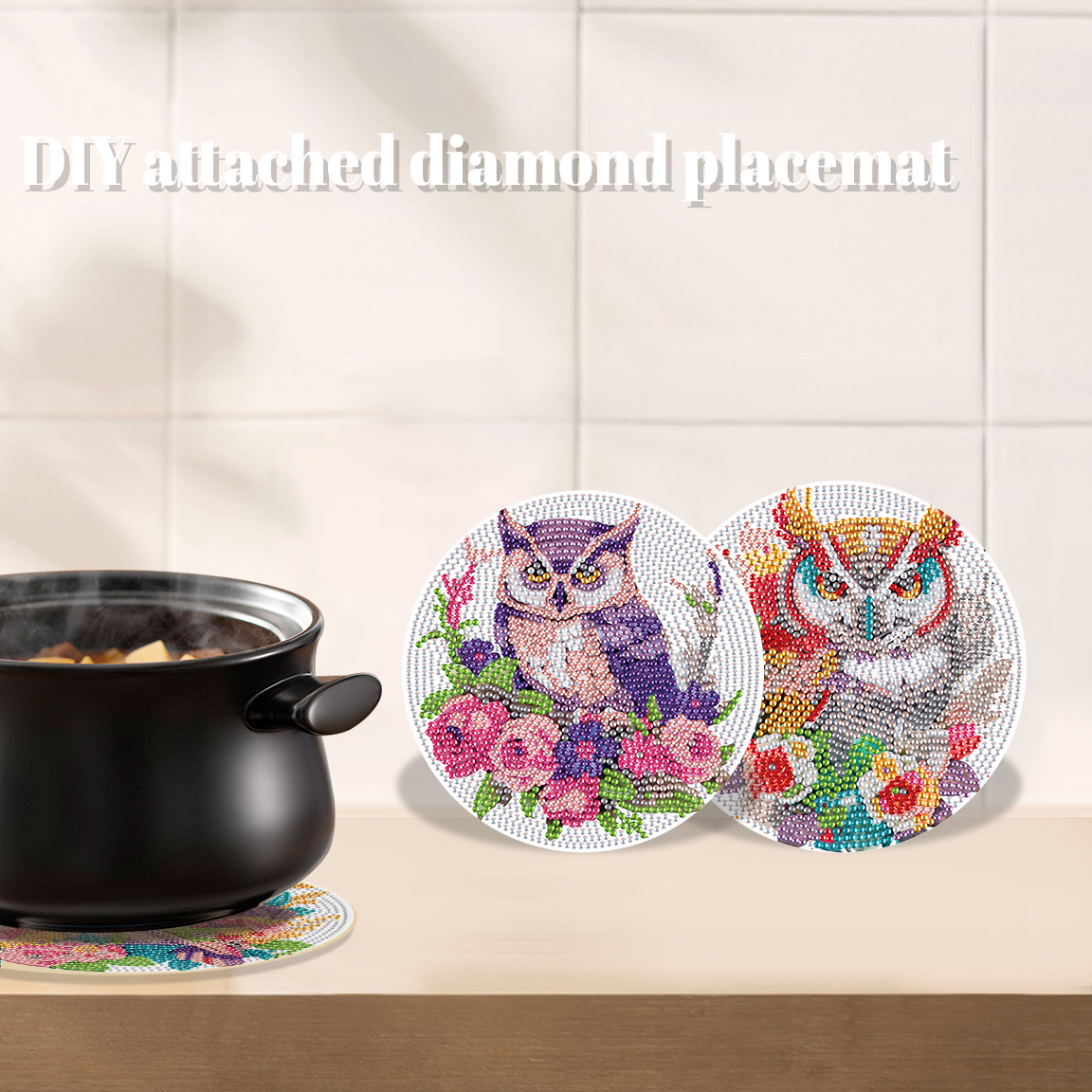 3Pcs Diamond Art Painting Plac - Art Craft Kits 评论和价格