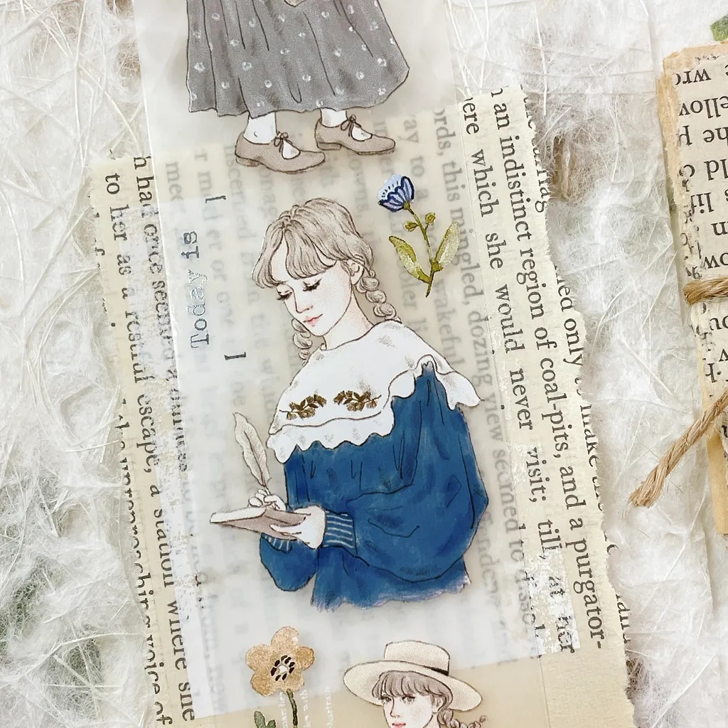 1Loop Pion Vintage Florest Gir - Washi Tape Rolls 评论和价格