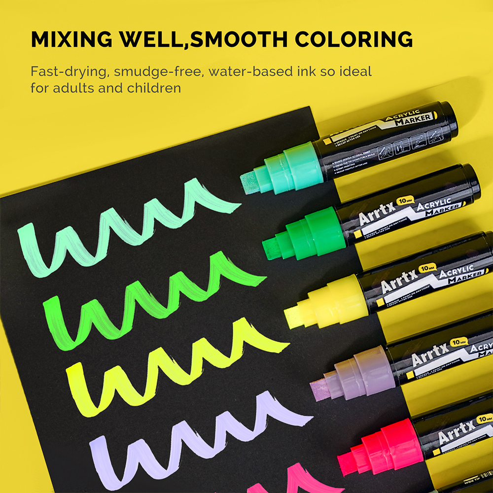 Arrtx Acrylic Paint Markers, 1 - Art Craft Jumbo 评论和价格