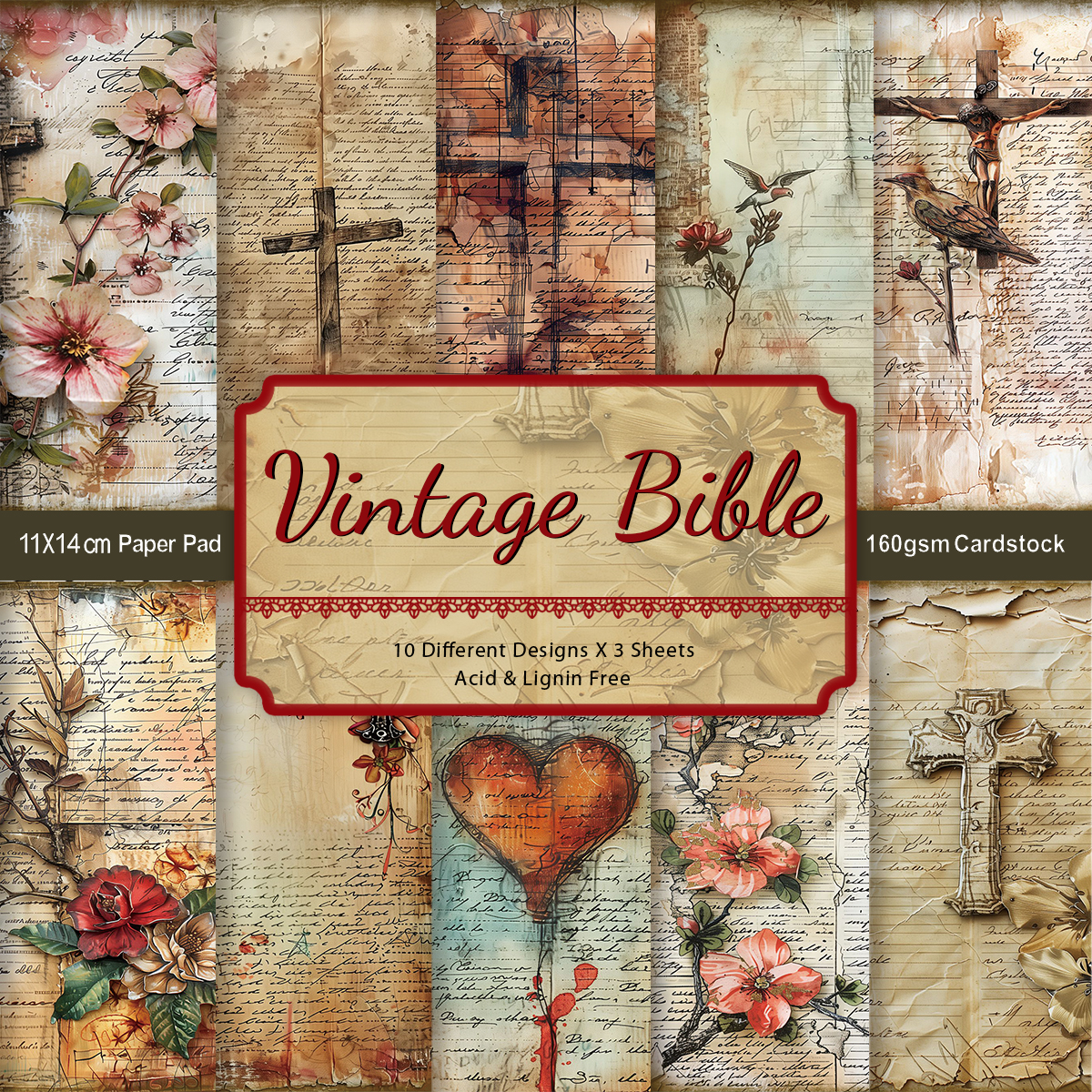 30pcs Bible Decorative Scrapbo - Art Craft Journals 评论和价格