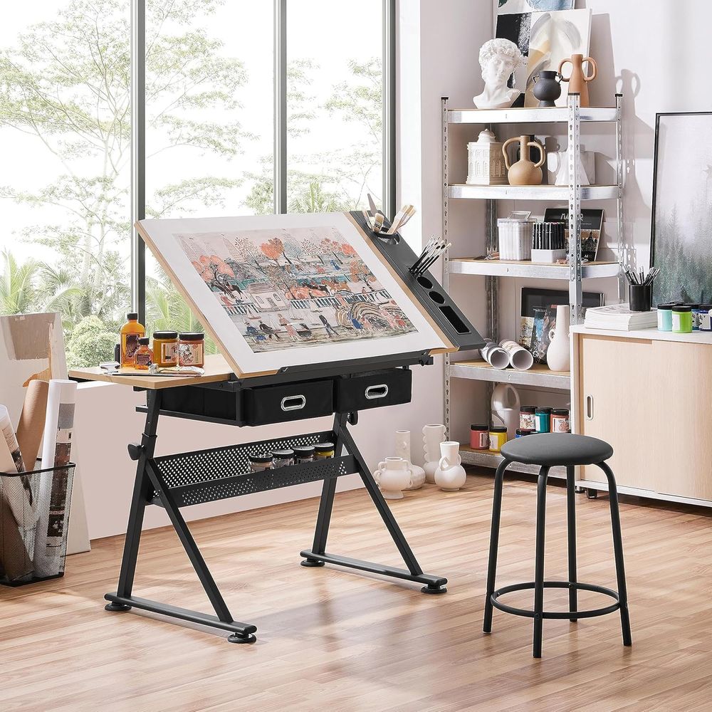 Height Adjustable Drating Tabl - Art & Craft Tape 评论和价格