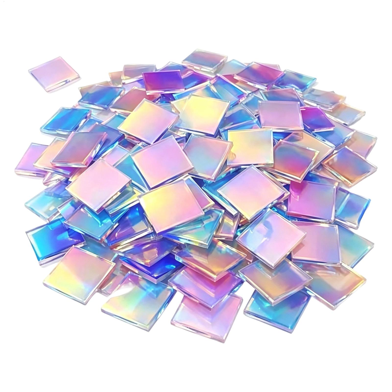 Mini Acrylic Sheets 100 Pieces - Art Craft Rainbow 评论和价格