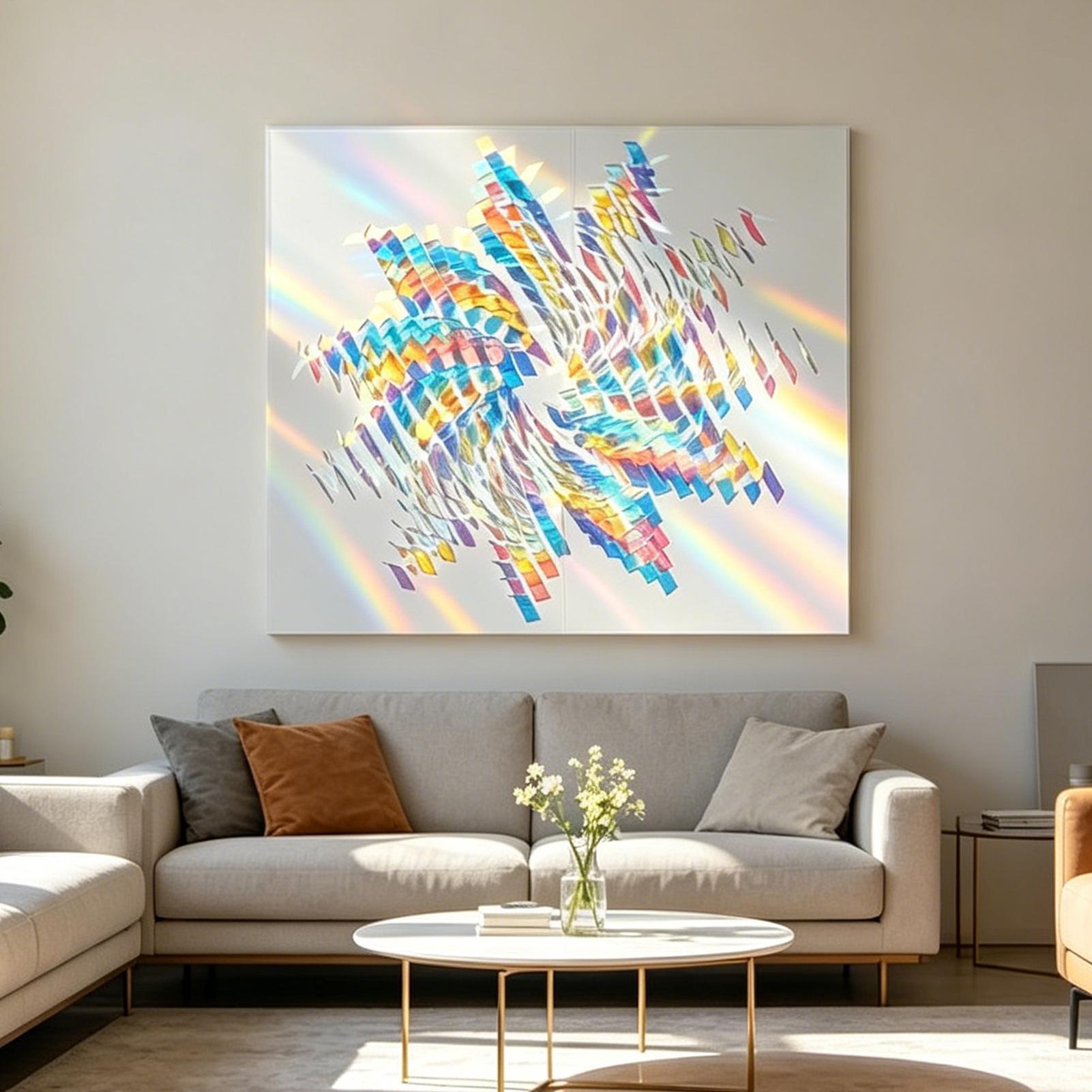 Mini Acrylic Sheets 100 Pieces - Art Craft Rainbow 评论和价格