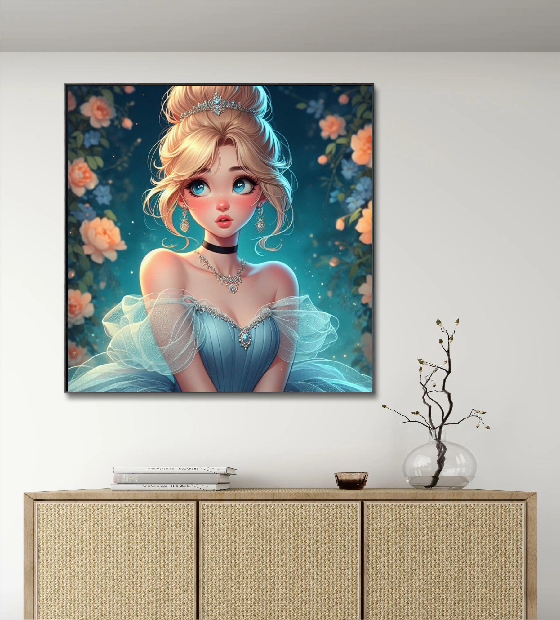 Beauty Princess Disney Diamond - Art Craft Disney 评论和价格