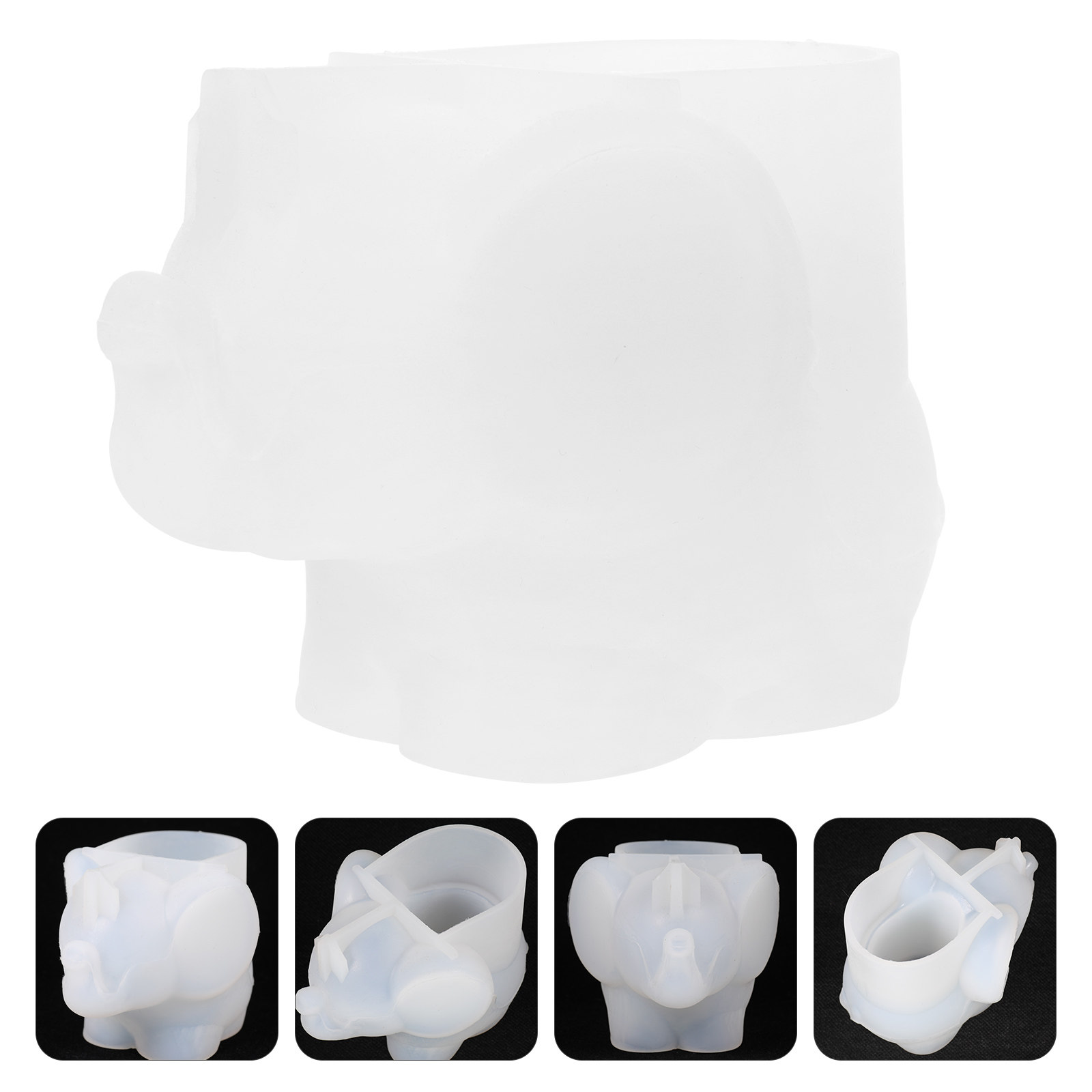 1Pcs Elephant Silicone DIY Mol - Art Craft Elephant 评论和价格