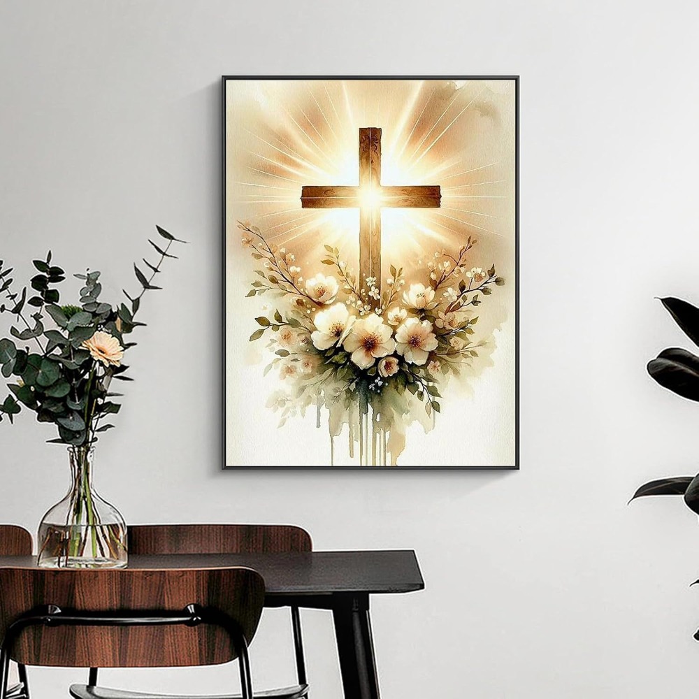 Religious Cross Diamond Art Ki - Art Craft Kits 评论和价格