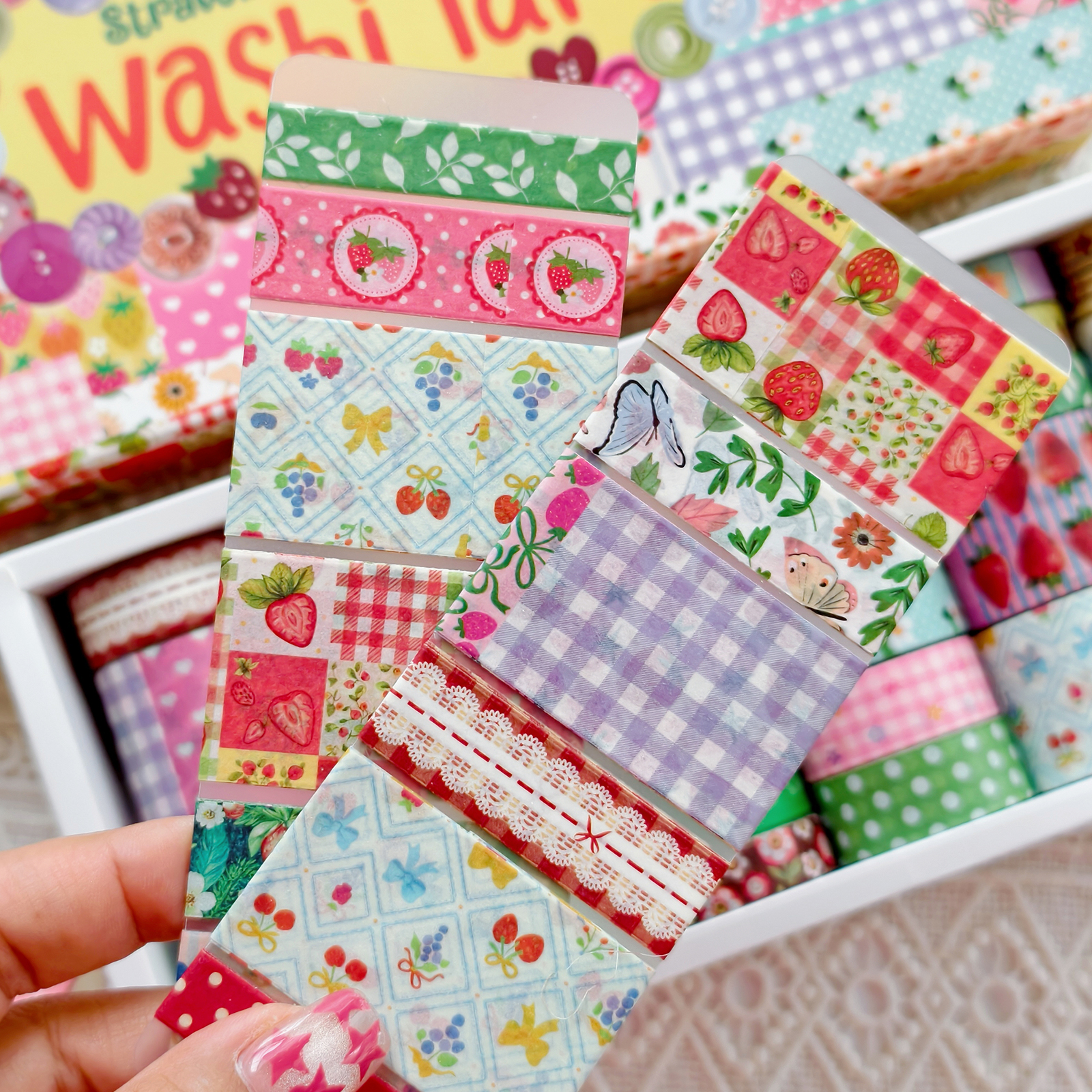 Random Cover 35 Rolls Aestheti - Art Craft Journals 评论和价格