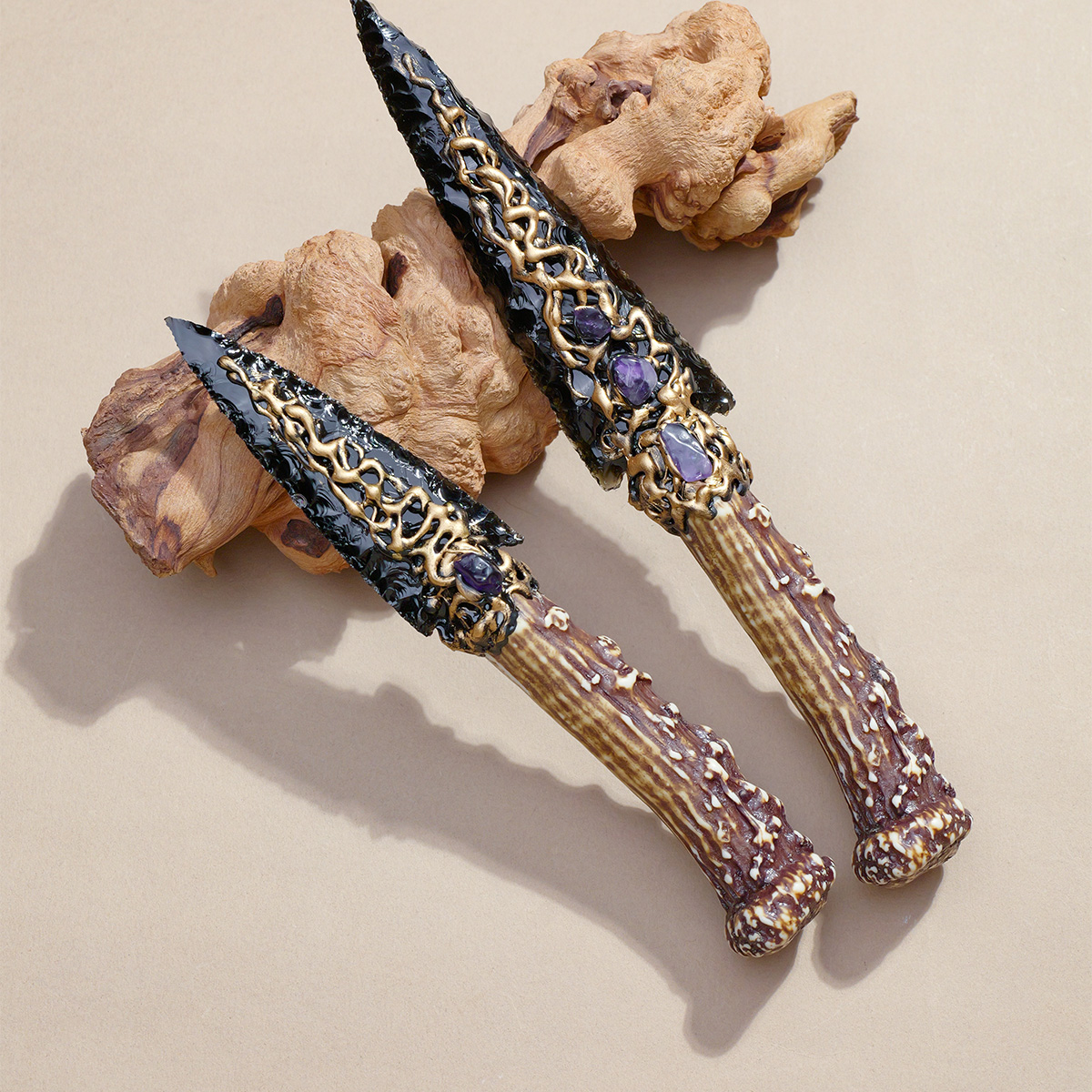 1PC Crystal Obsidian model | N - Art Craft Knife 评论和价格