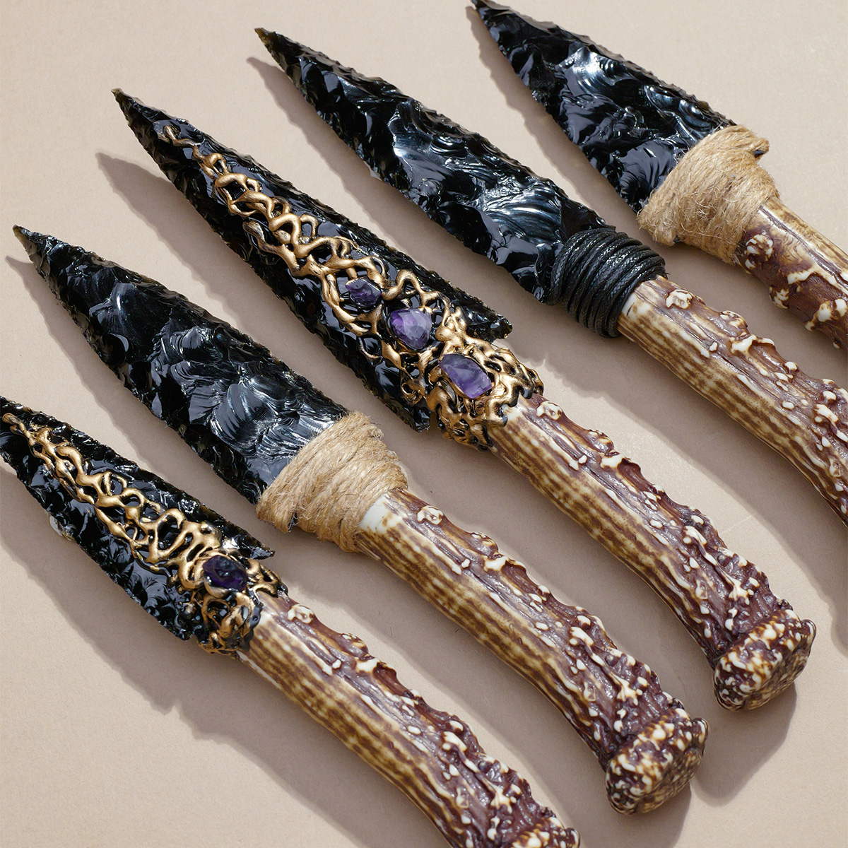 1PC Crystal Obsidian model | N - Art Craft Knife 评论和价格