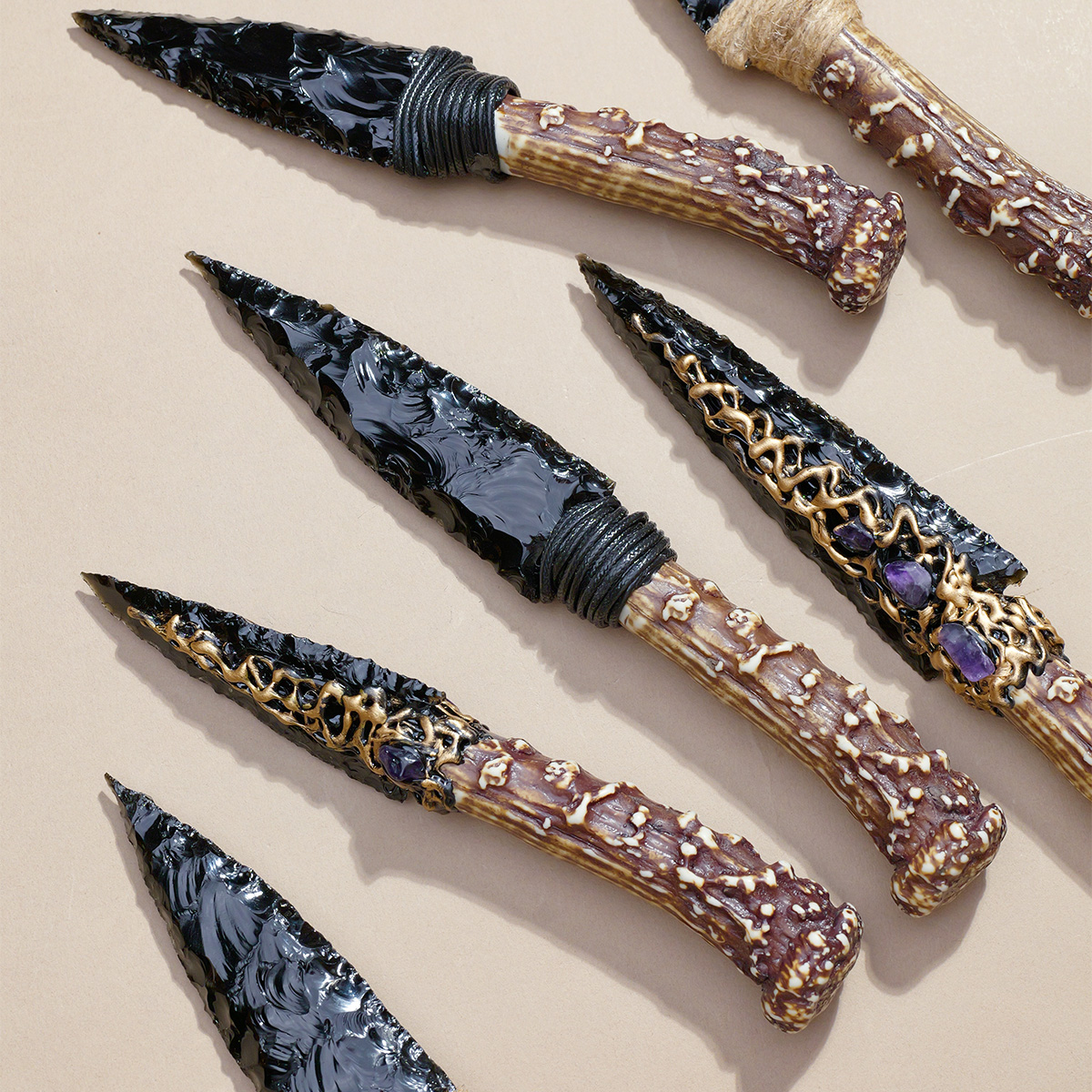 1PC Crystal Obsidian model | N - Art Craft Knife 评论和价格
